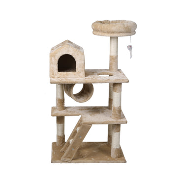 Cat Tree Tower Condo House Post Scratching Furniture Play Pet Activity Kitty Bed PaWz